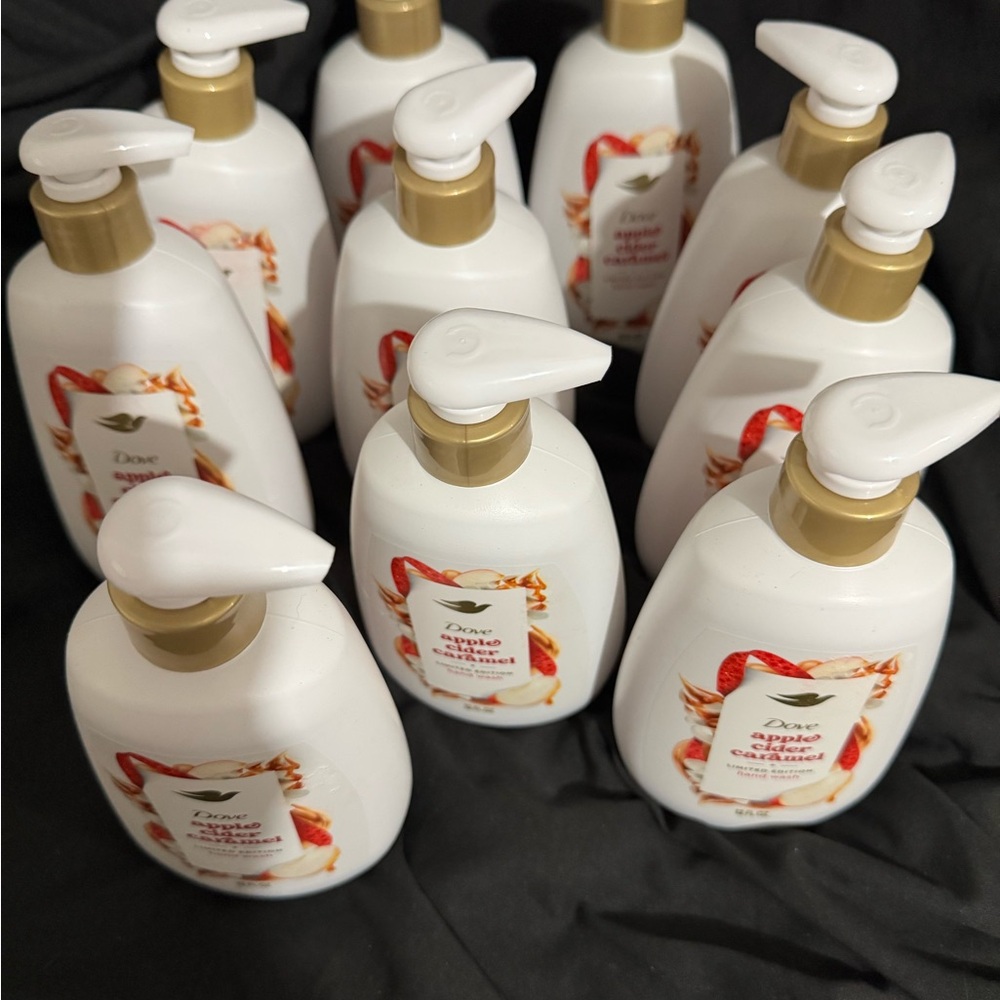10 Dove Apple Cider Carmel Holiday Edition Hand Soaps 12F Each NEW